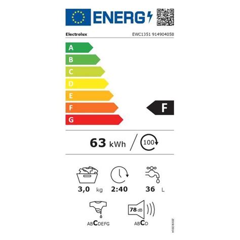 Avis clients Electrolux COMPACT EWC1351 .